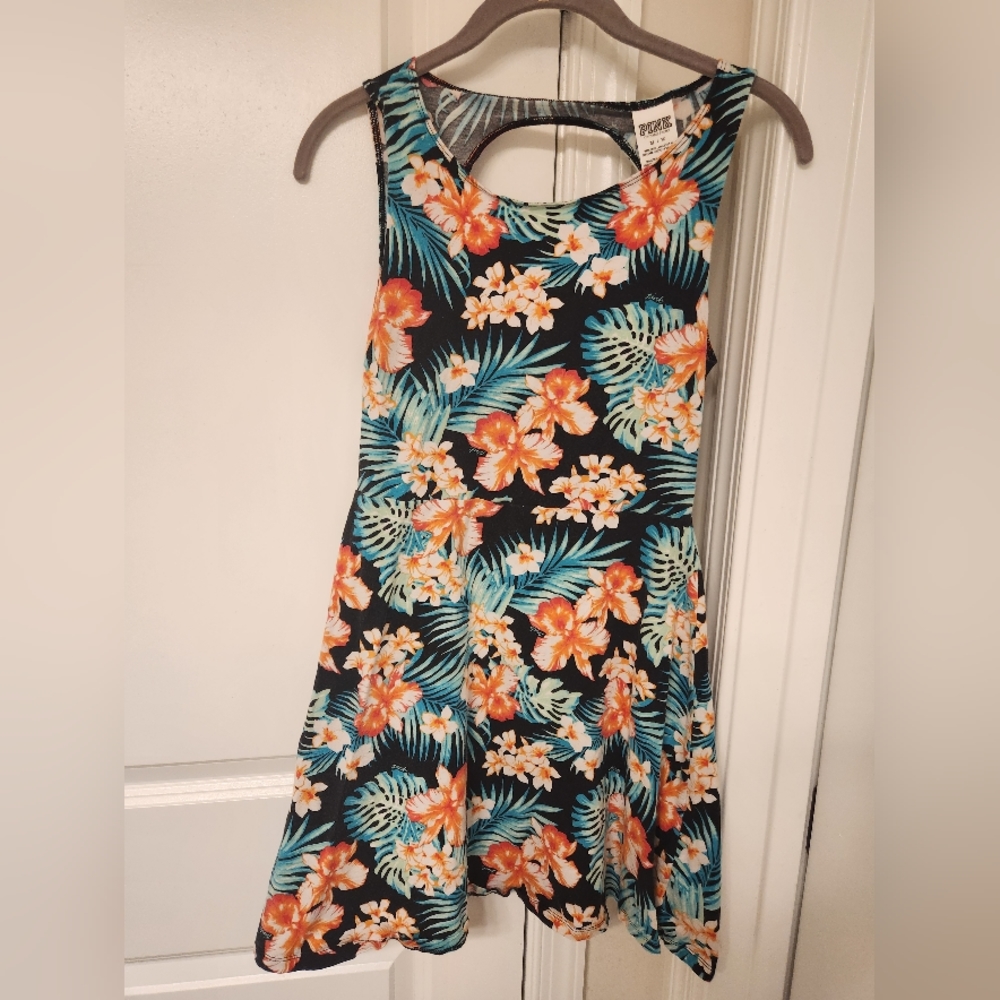 PINK Tropical Dress